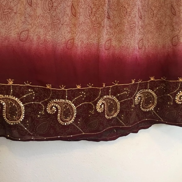 Soft Surroundings Dresses & Skirts - Bohemian paisley festival maxi skirt